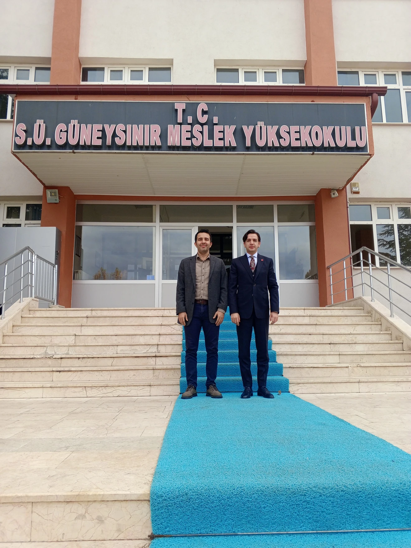 Güneysınır Kaymakamı Sedat AKPINAR Yüksekokulumuzu Ziyaret Etti